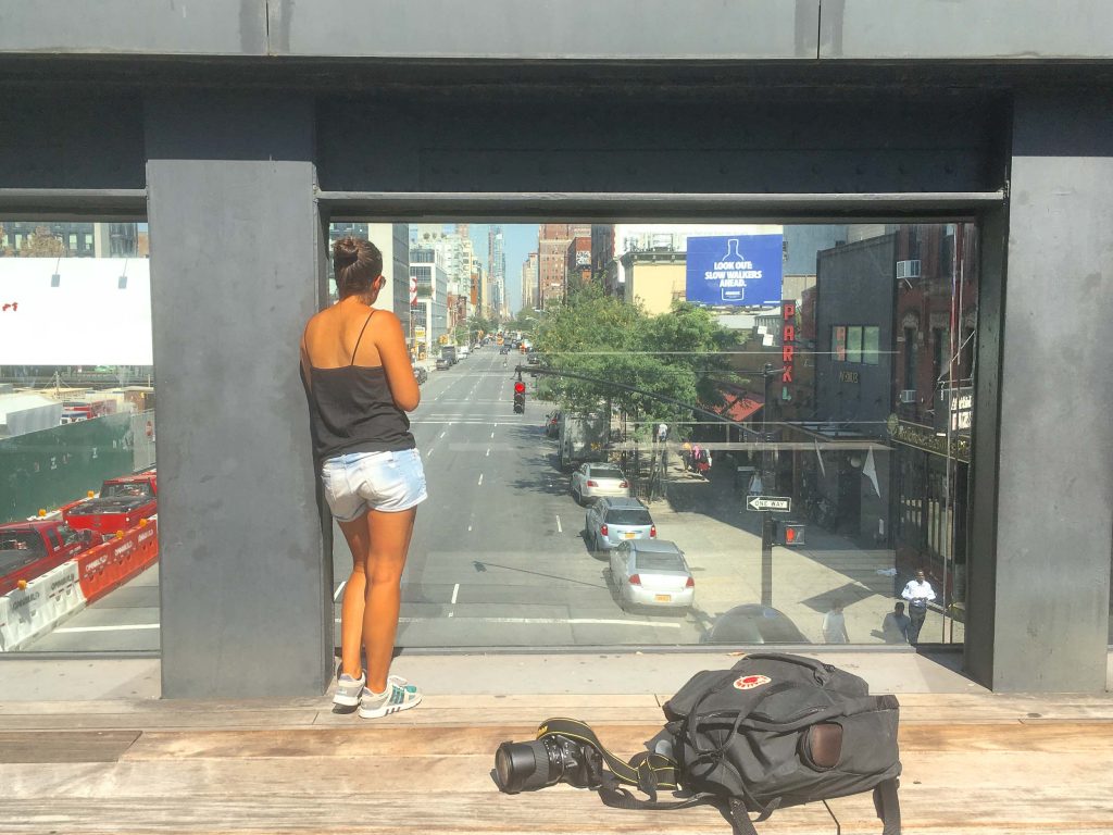 Alleen naar New York