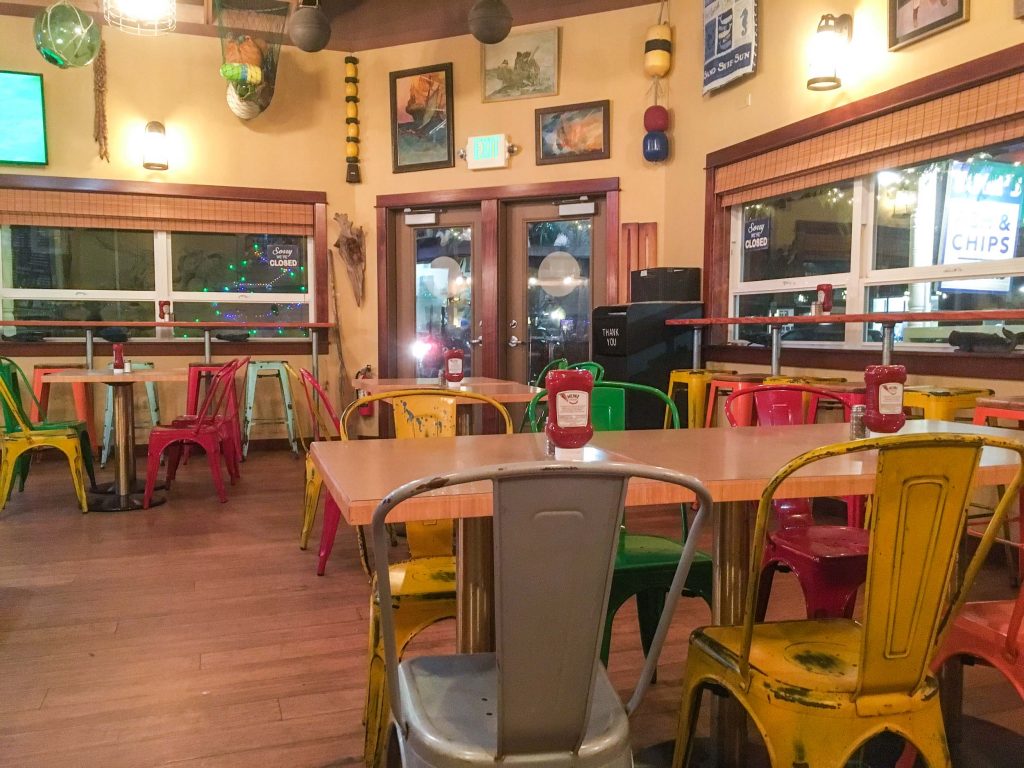 Uit eten in cannon Beach