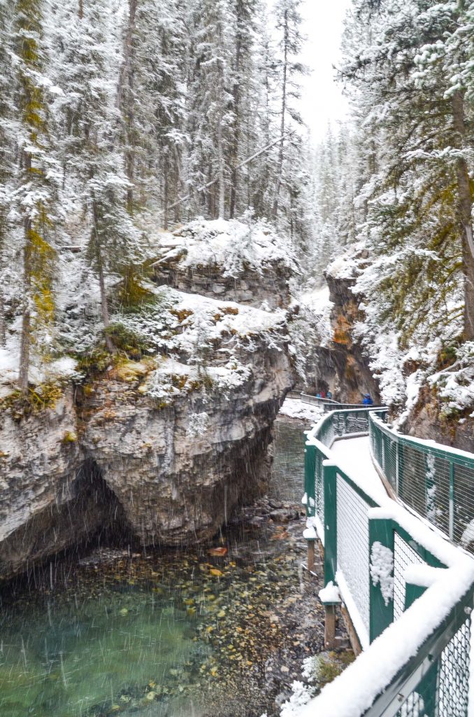 Johnston Canyon in Banff National Park