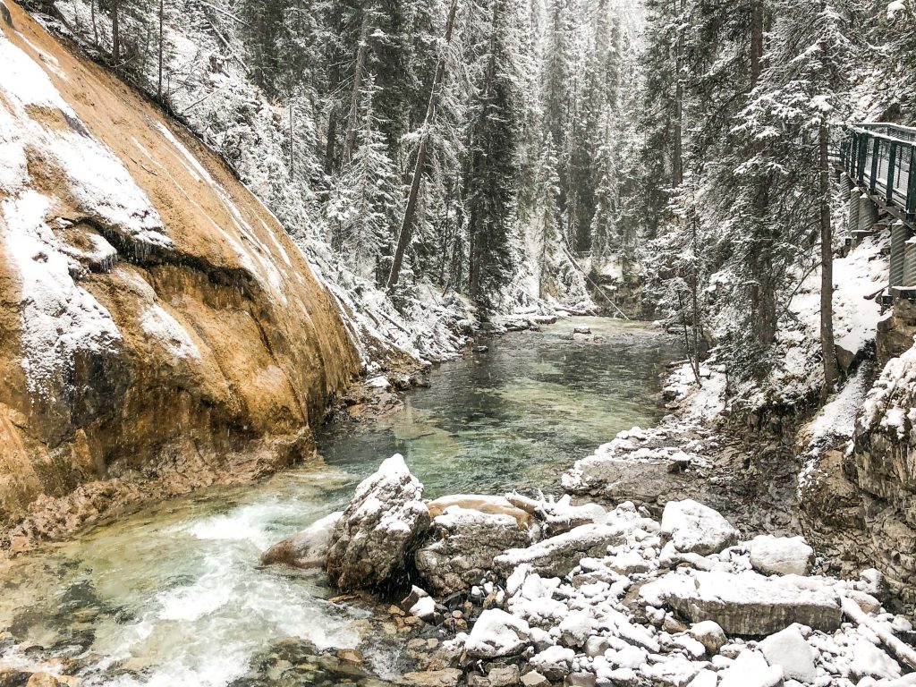 Johnston Canyon in Banff National Park