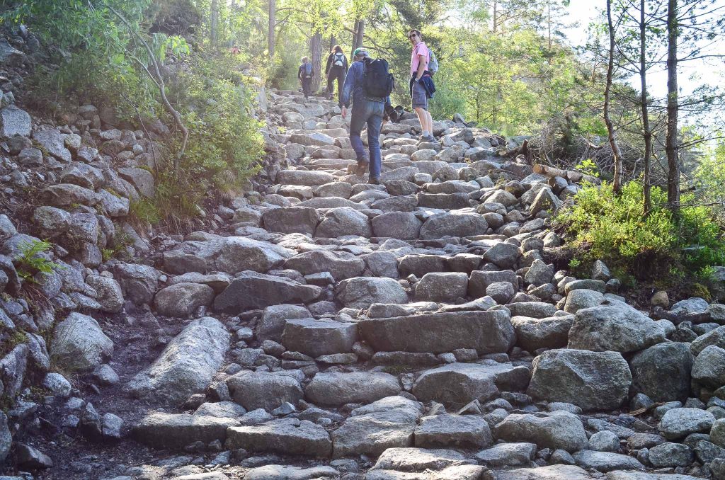 Beklimming van de Preekstoel Noorwegen