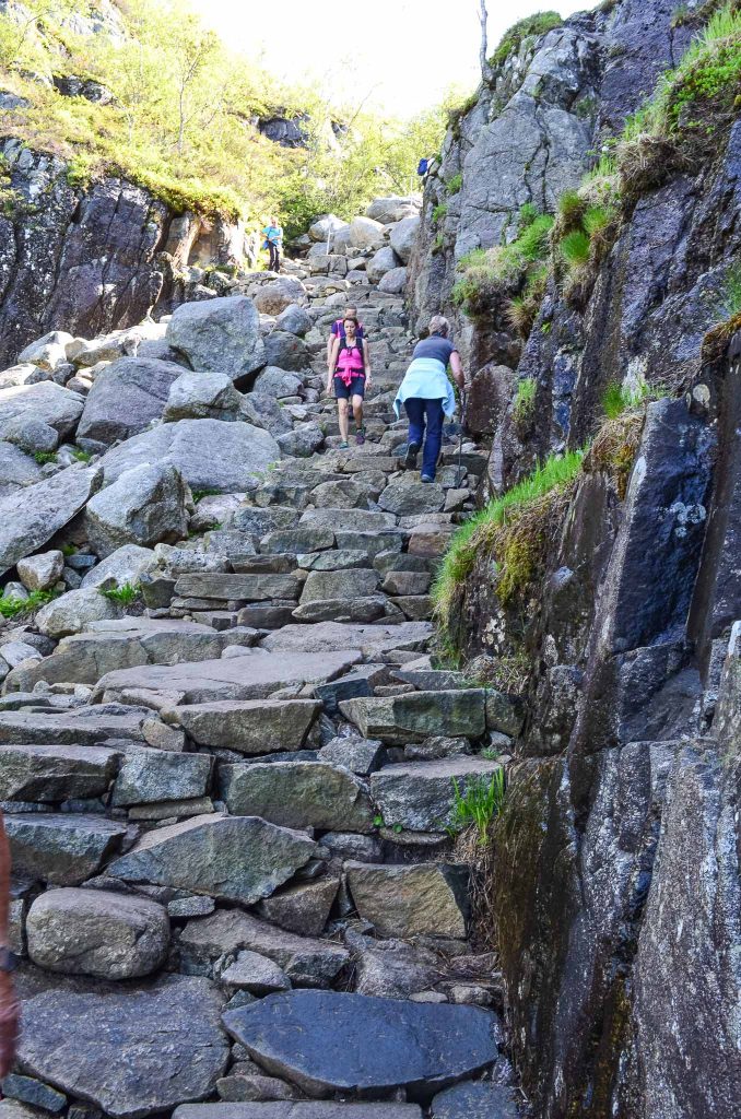 Beklimming van de Preekstoel Noorwegen