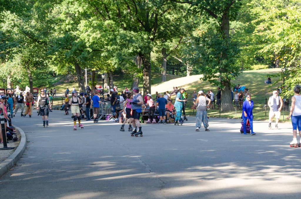 Roller Skating in Central Park
