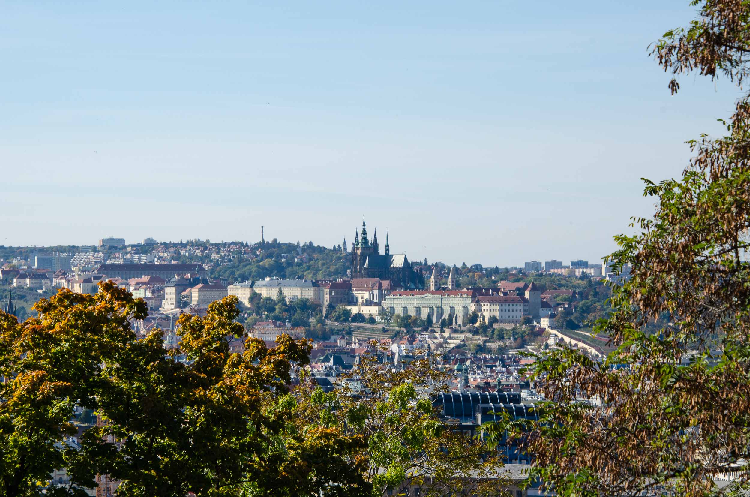 Uitzichten over Praag