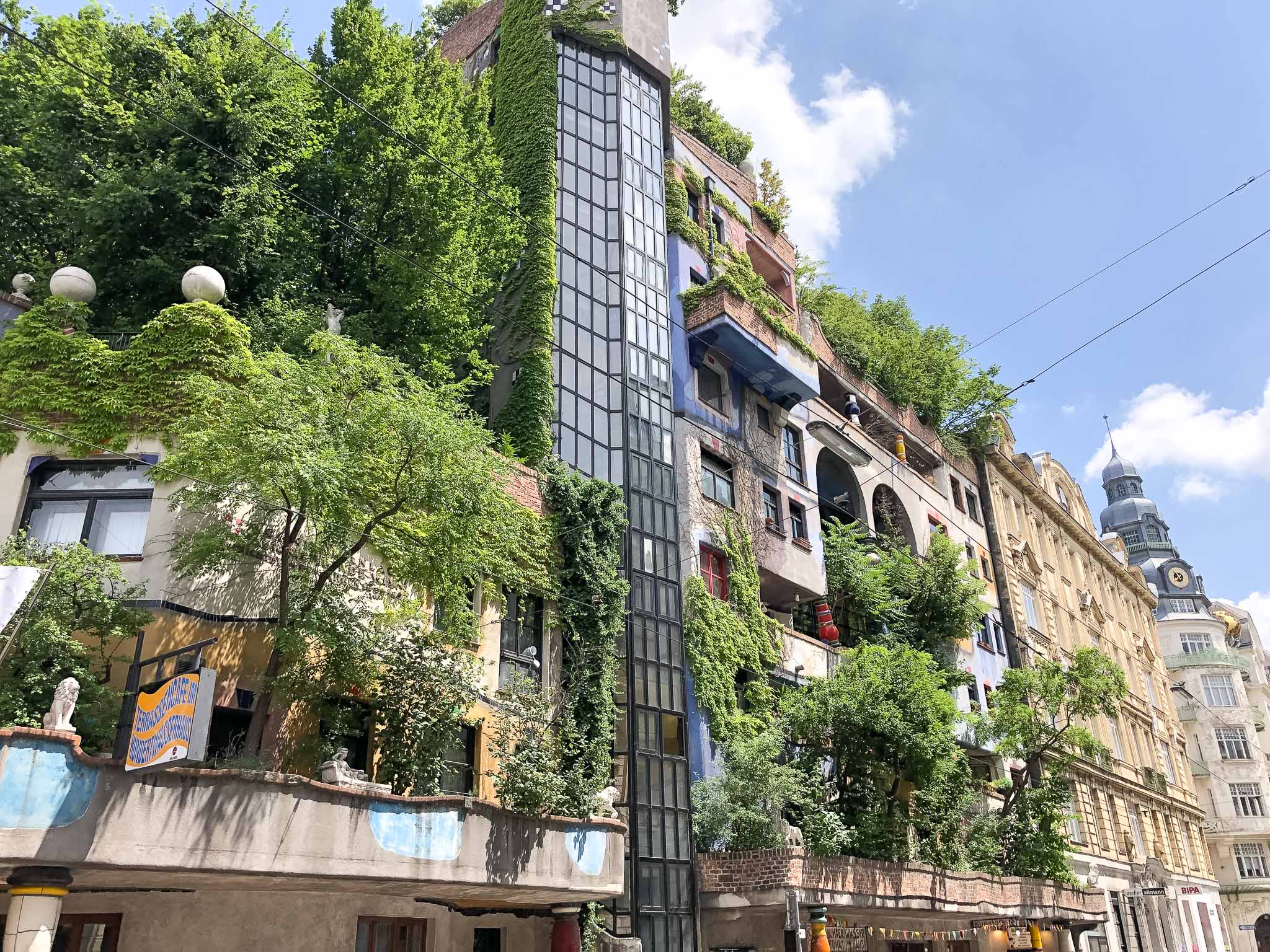 Hunderwasserhaus in Wenen