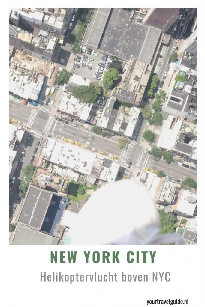 Helikoptervlucht boven NYC