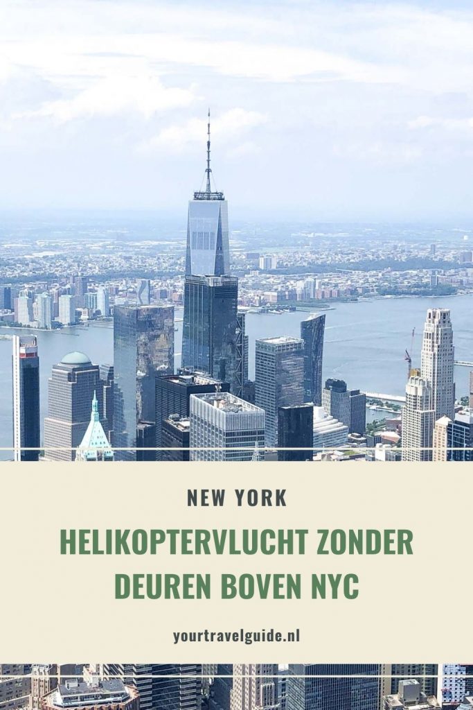 Helikoptervlucht boven NYC