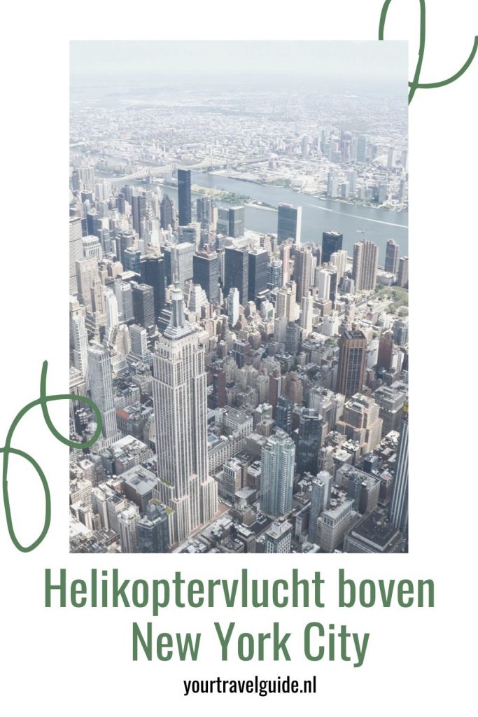 Helikoptervlucht boven NYC