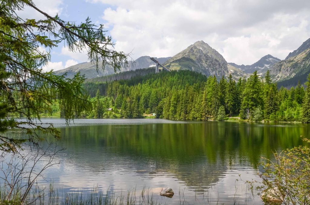 Het Tatra gebergte in Slowakije
