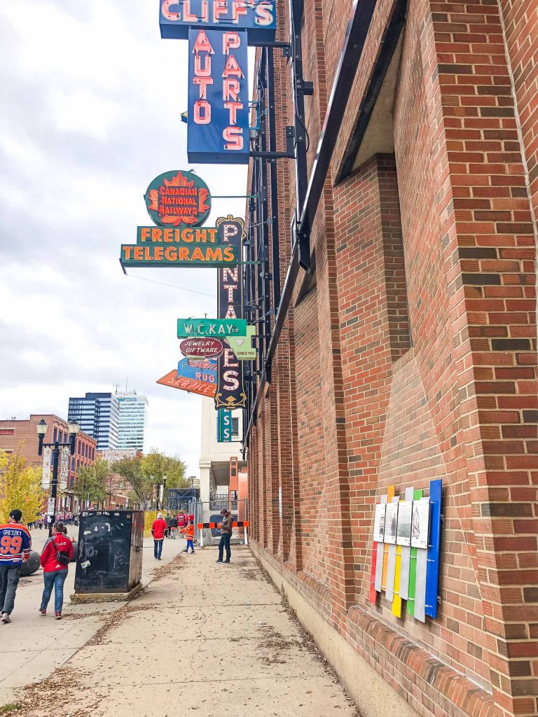 Neon Sign Museum in Edmonton