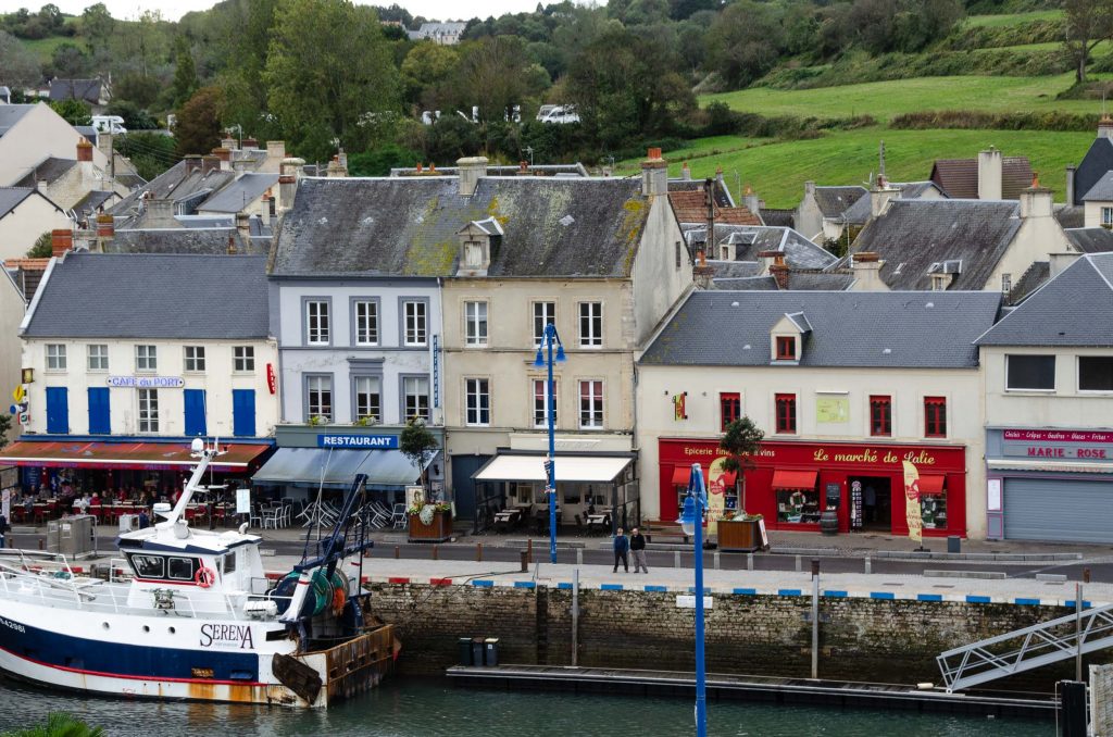 Port-en Bessin in Normandië