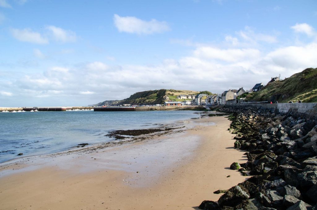 Port-en Bessin in Normandië