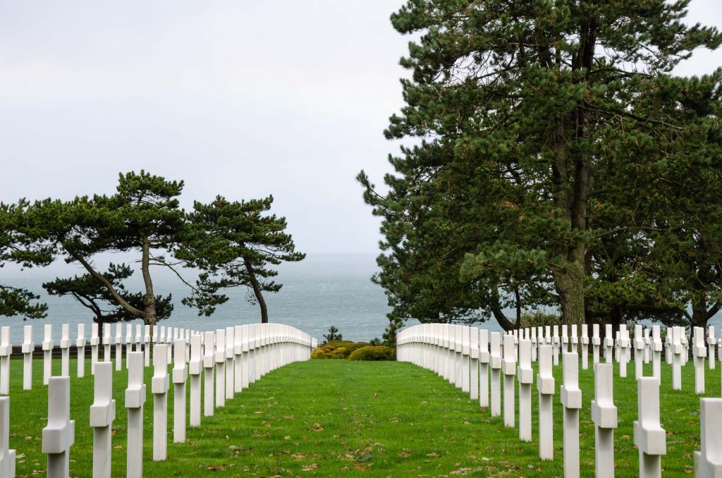 Colleville Sur Mer in Normandië
