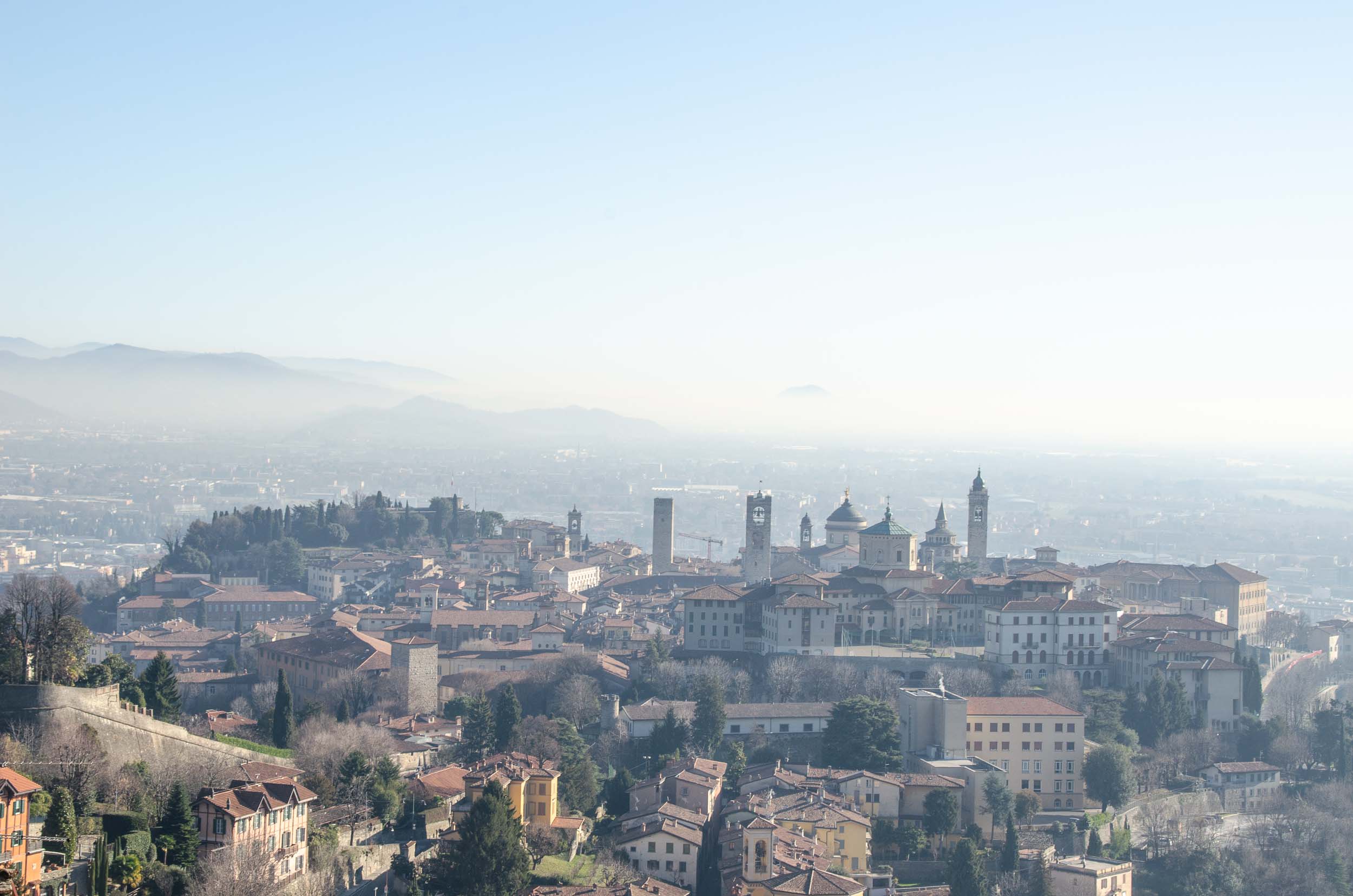 Citta Alta in Bergamo
