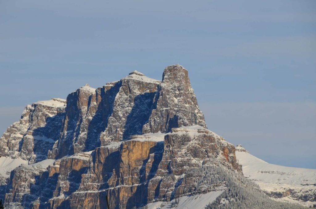 Castle Mountain aan de Icefields Parkway