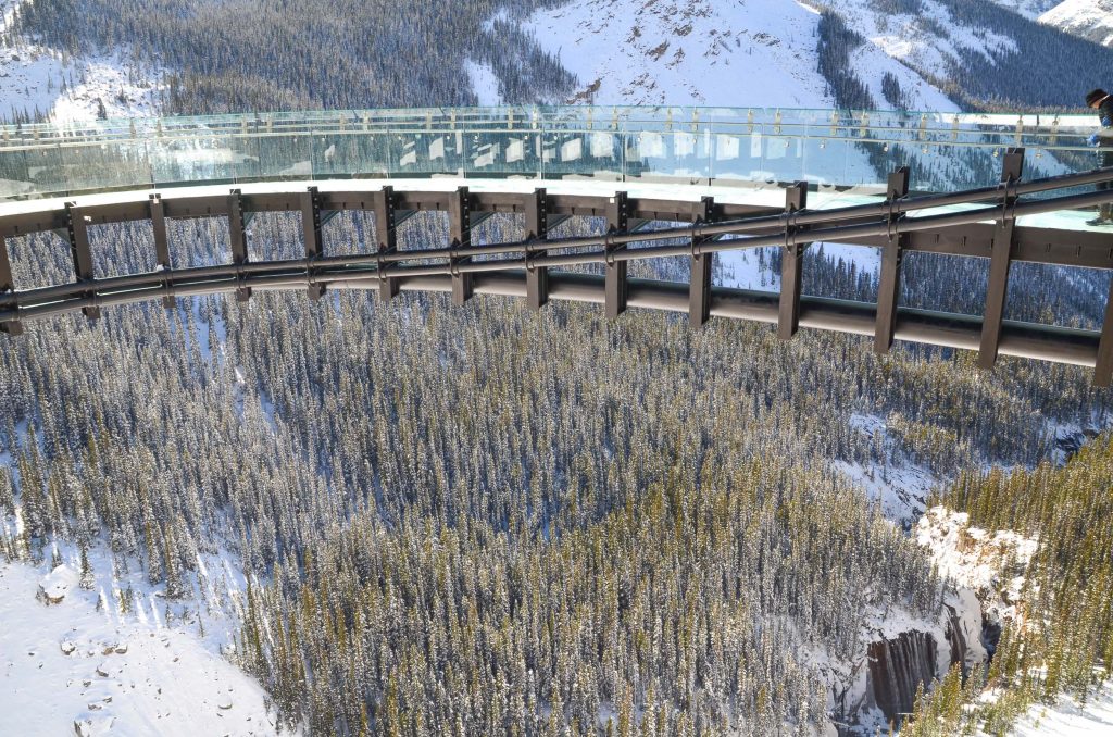 Athabasca Glacier op de Icefields Parkway