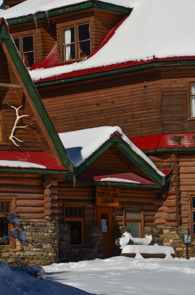 Bow Lake op de Icefields Parkway