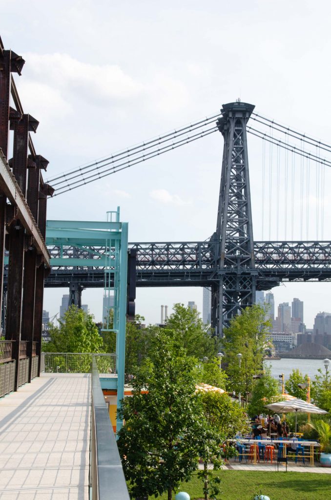 Domino Park  in Williamsburg