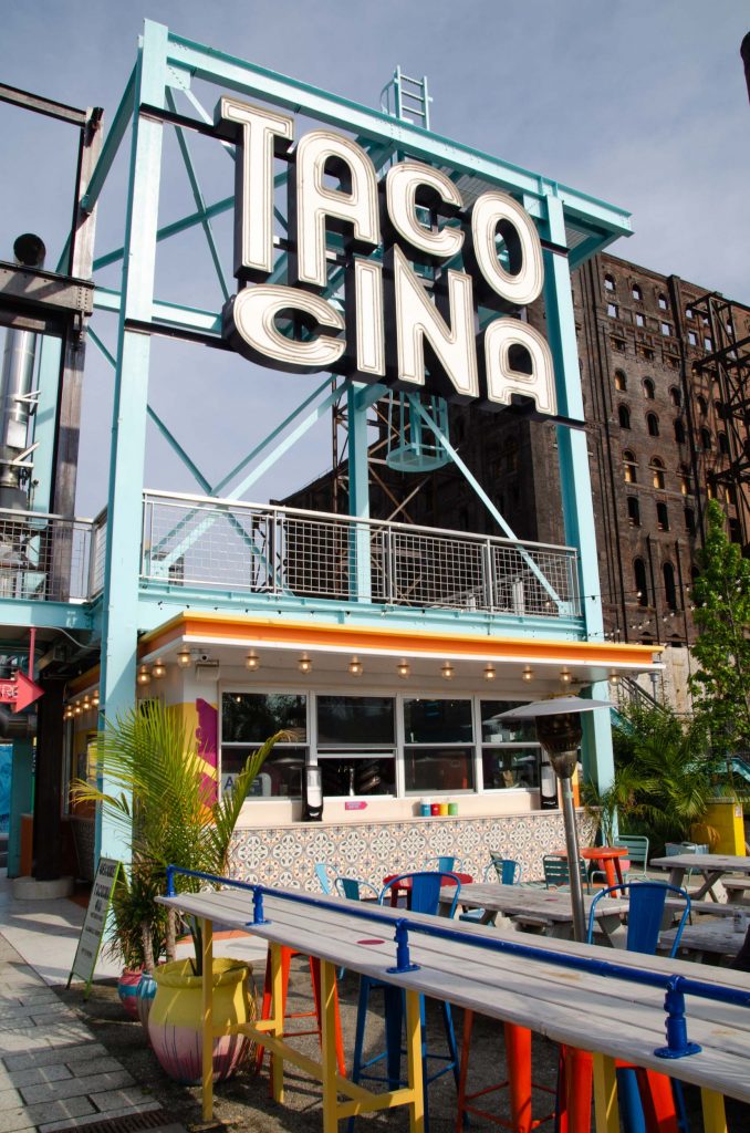 Domino Park  in Williamsburg