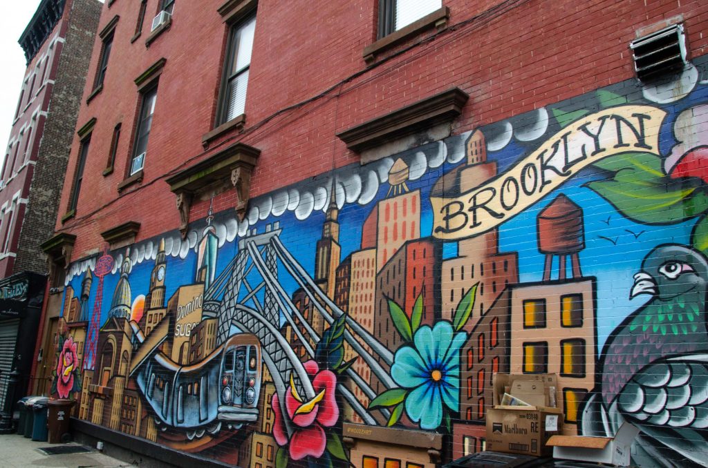 Street art in Williamsburg