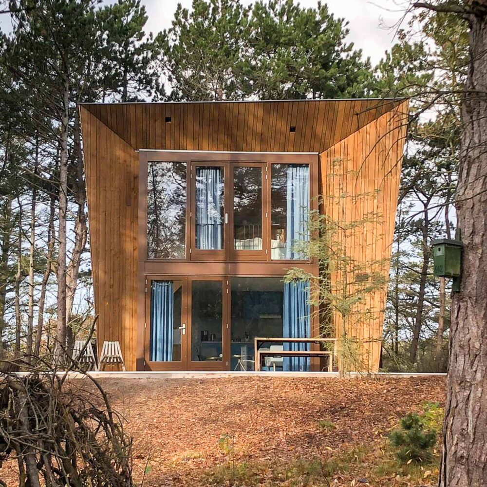 Bijzonder overnachten in een Boshuisje op Vlieland