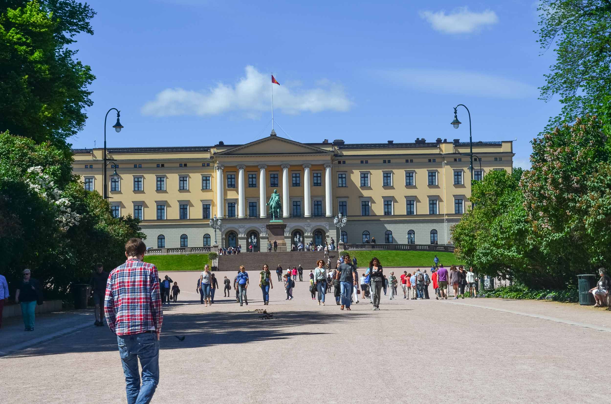 Het paleis in Oslo