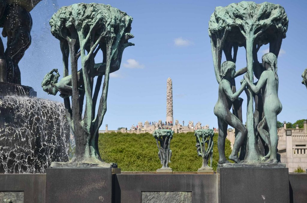 Vigelandpark in Oslo
