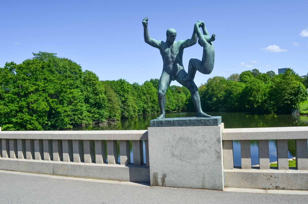 Vigelandpark in Oslo