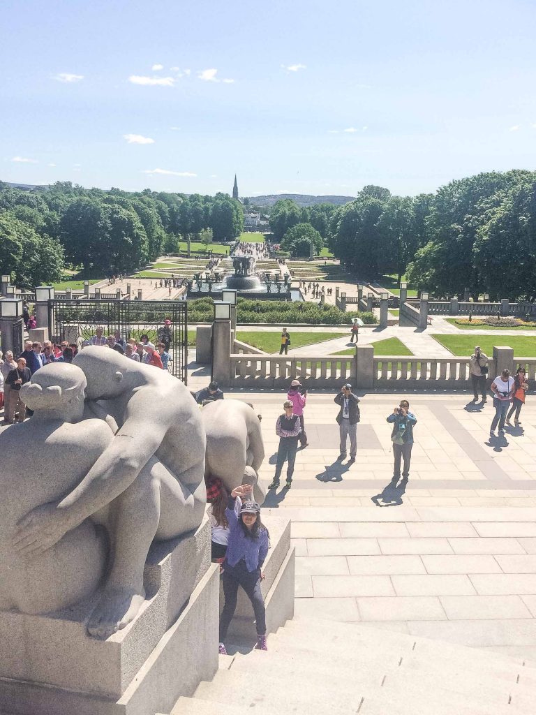 Vigelandpark in Oslo