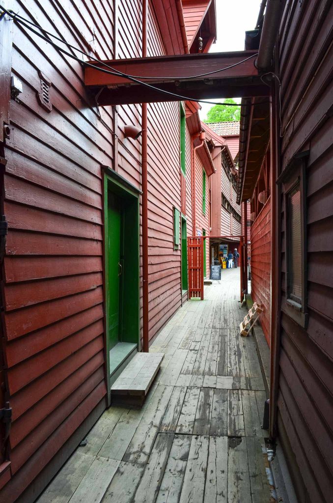 Skansen in Bergen Noorwegen