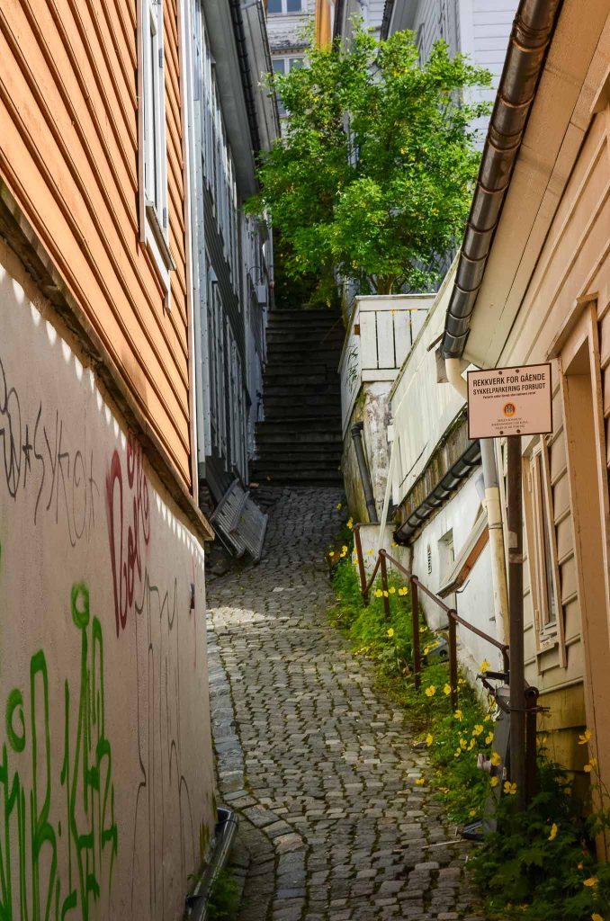 Skansen in Bergen Noorwegen
