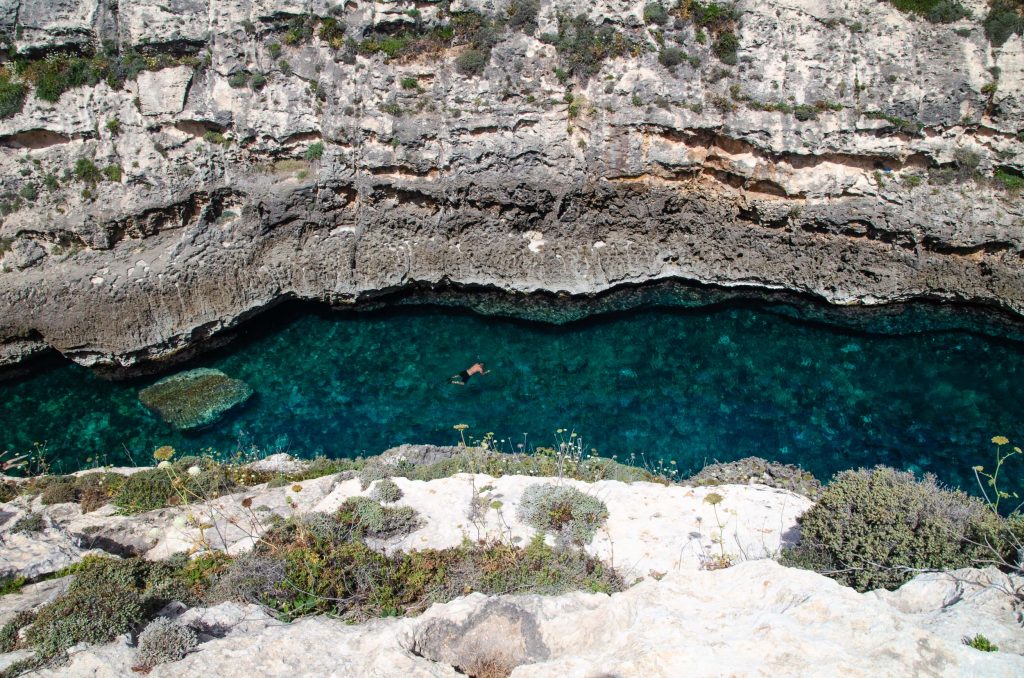 kloof van Wied Il-Ghasri op Gozo