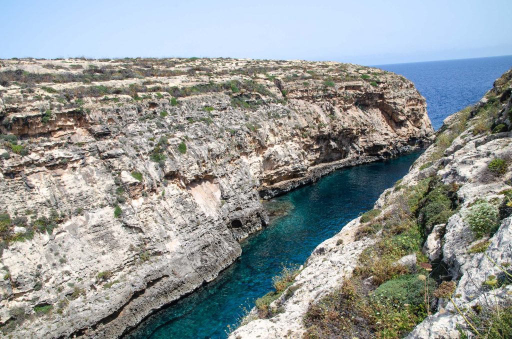 kloof van Wied Il-Ghasri op Gozo
