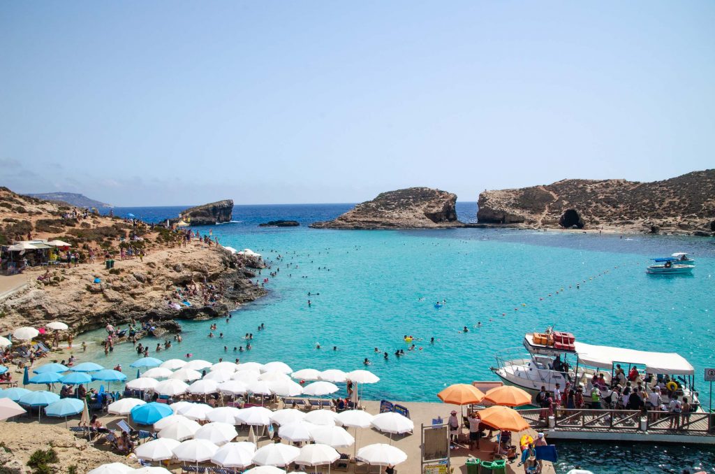 Blue Lagoon op Comino