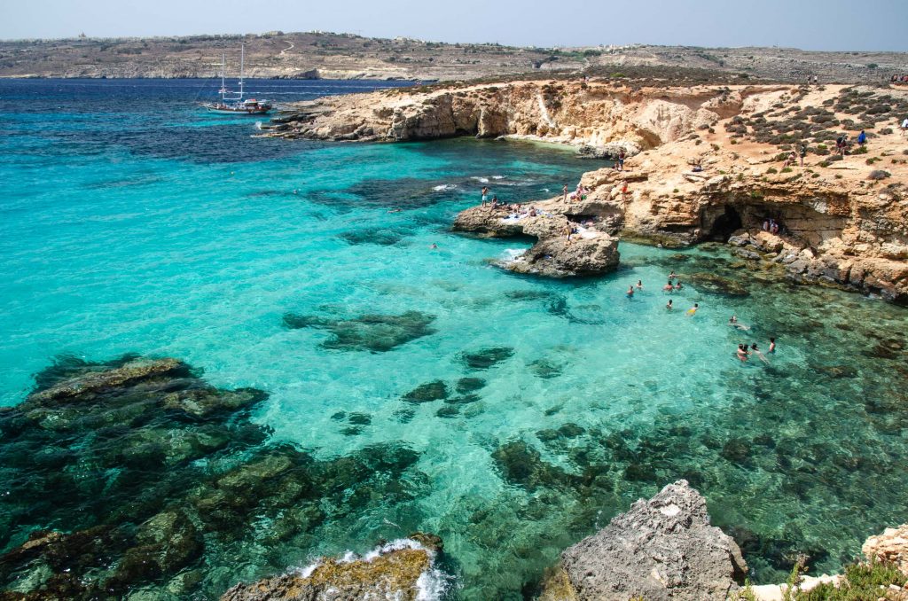 Blue Lagoon op Comino