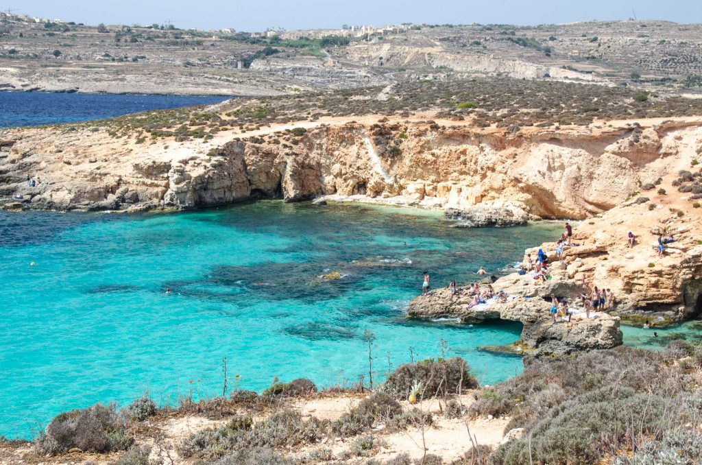 Blue Lagoon op Comino