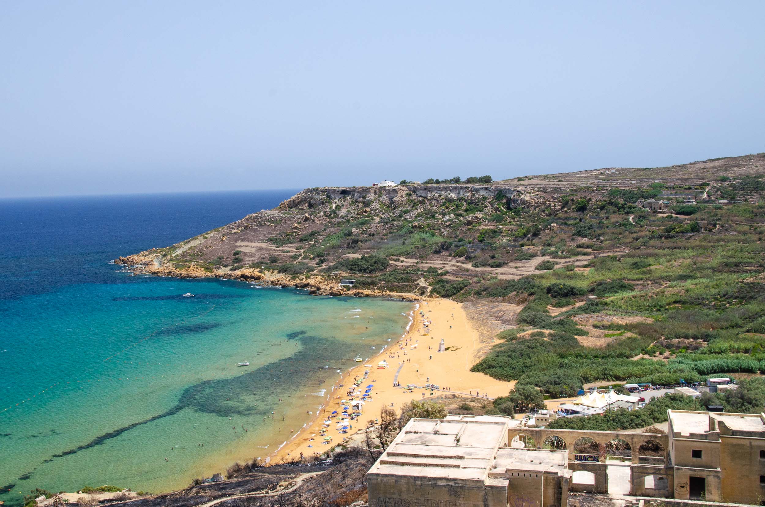Strand op Gozo