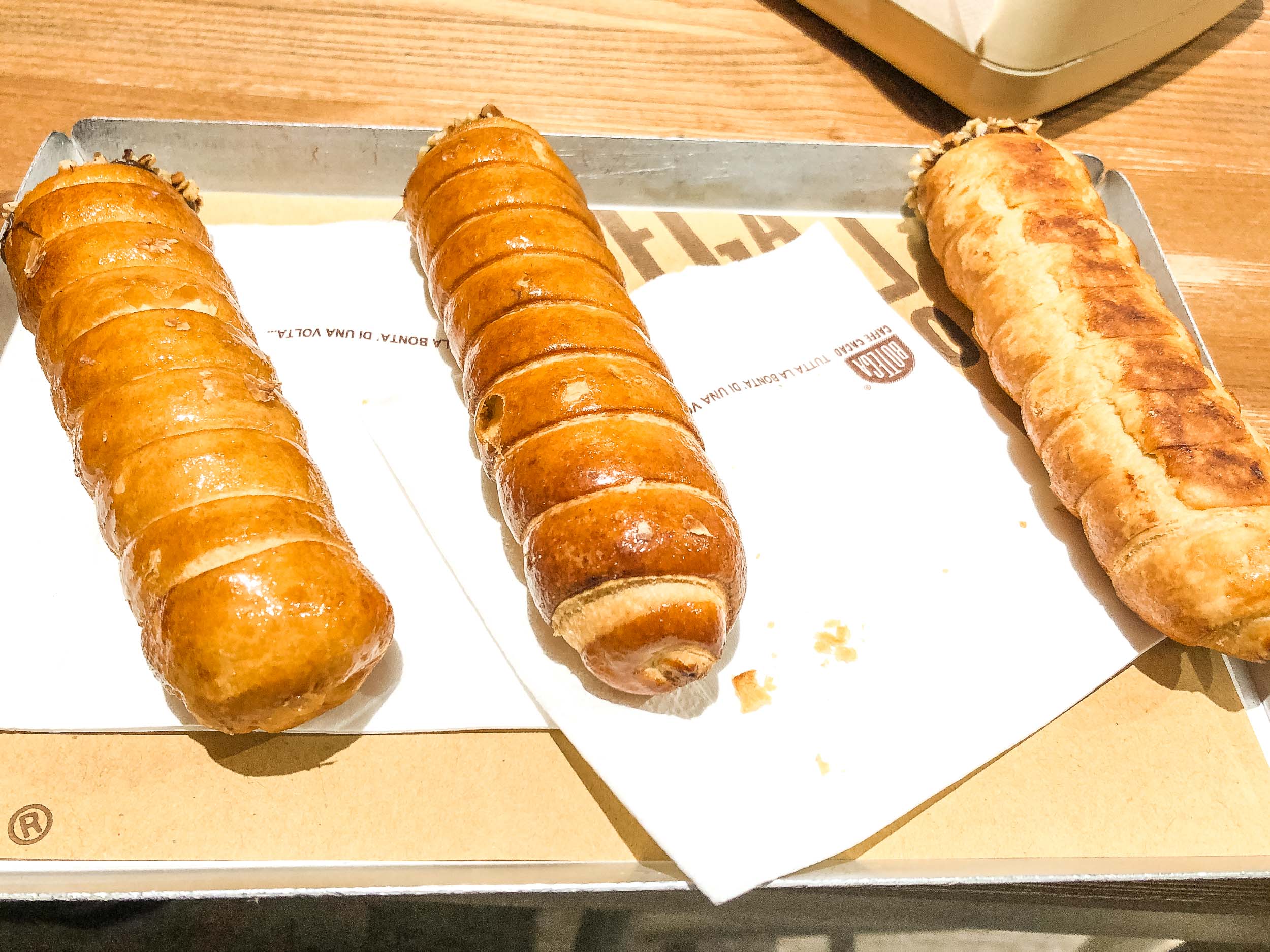 Canollo eten in Bergamo