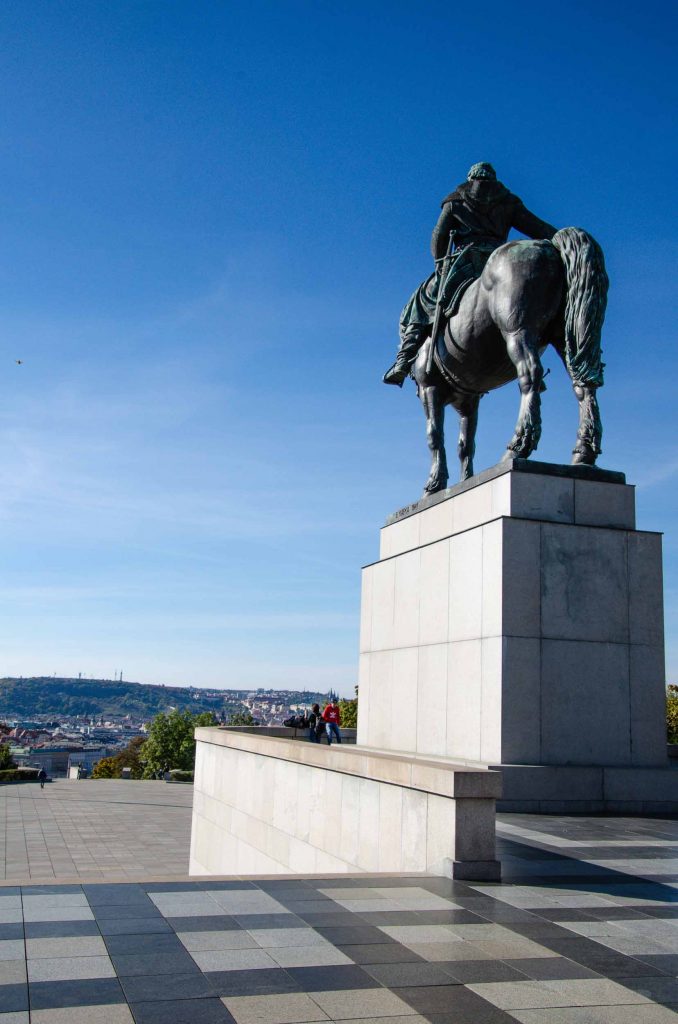 Vitkov heuvel in Praag 