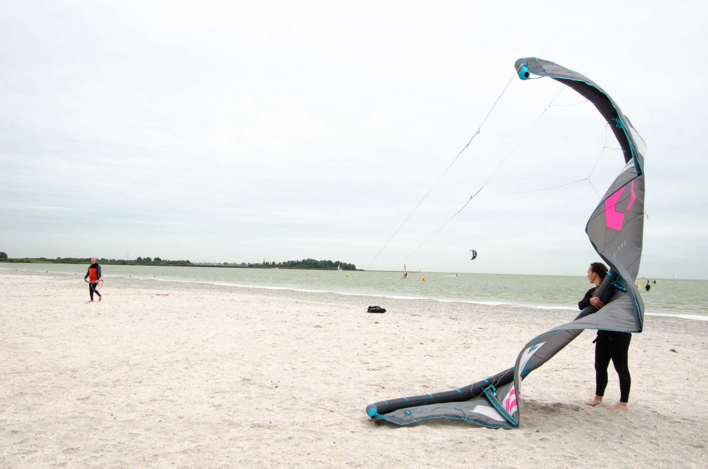 kitesurfen waterland van friesland