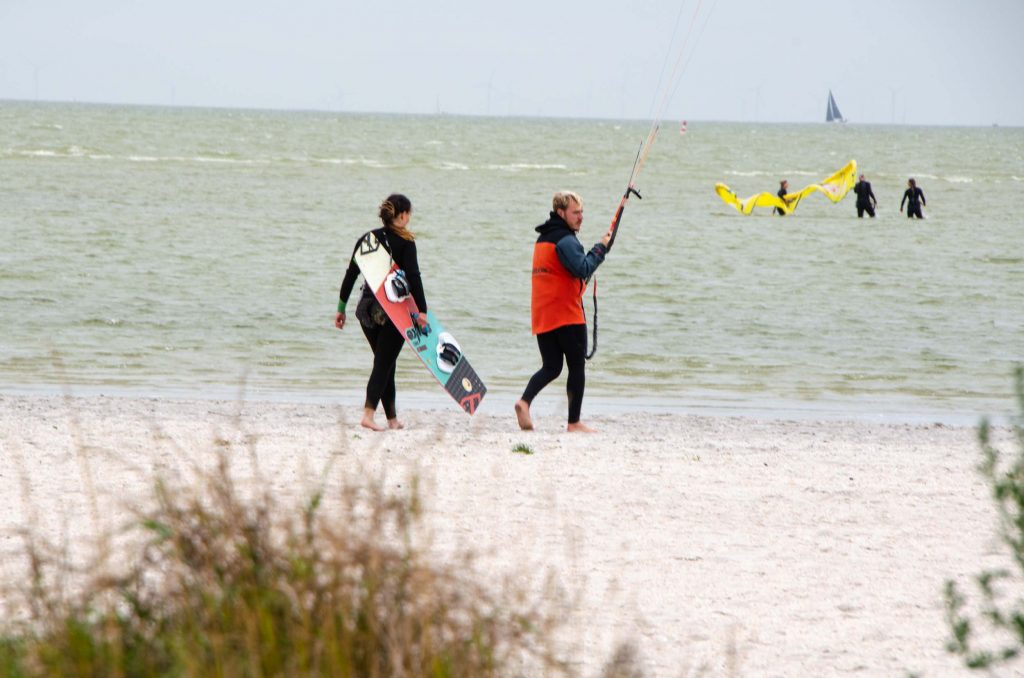 kitesurfen waterland van friesland