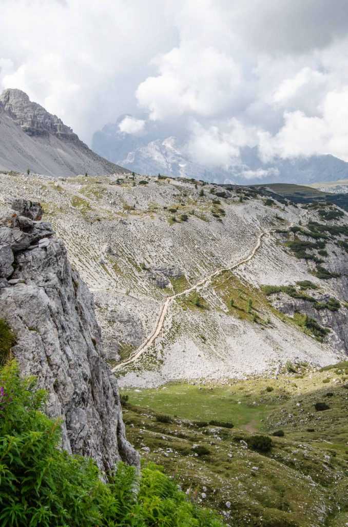 Wandelen bij de Drei Zinnen