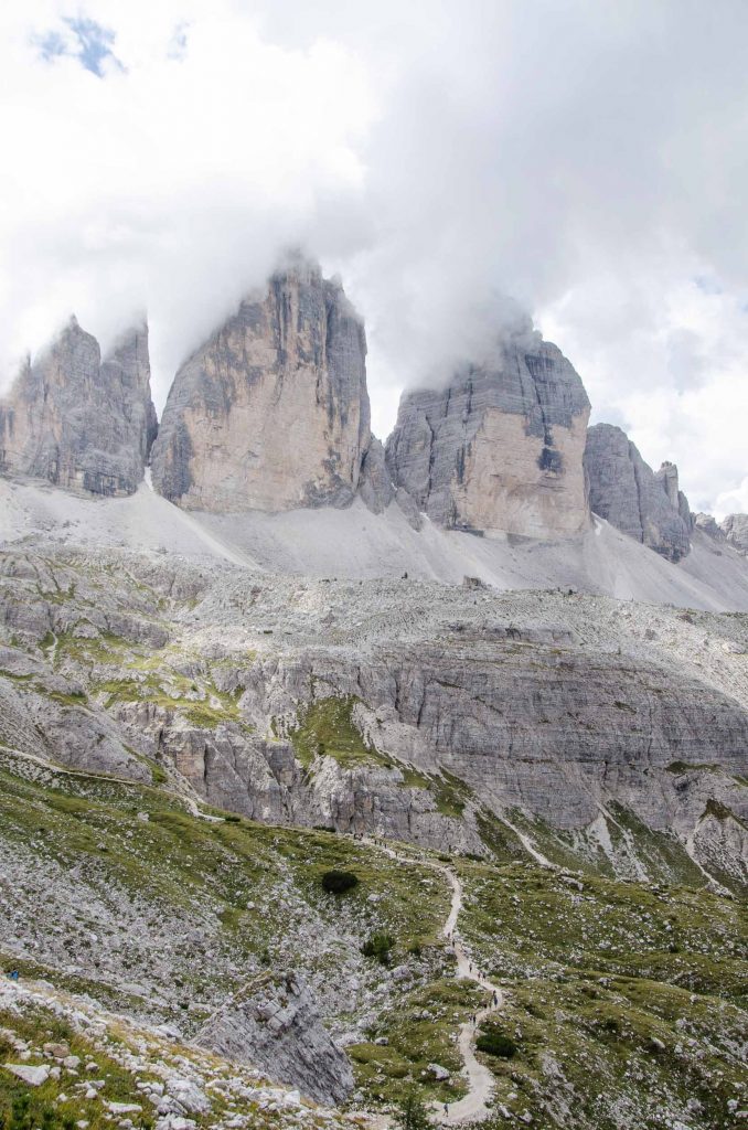 Wandelen bij de Drei Zinnen
