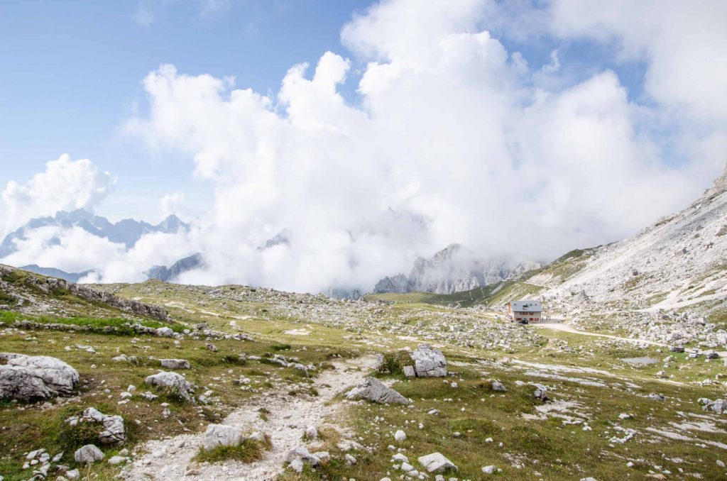 Drei Zinnen in de Dolomieten