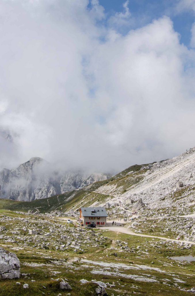 Drei Zinnen in de Dolomieten