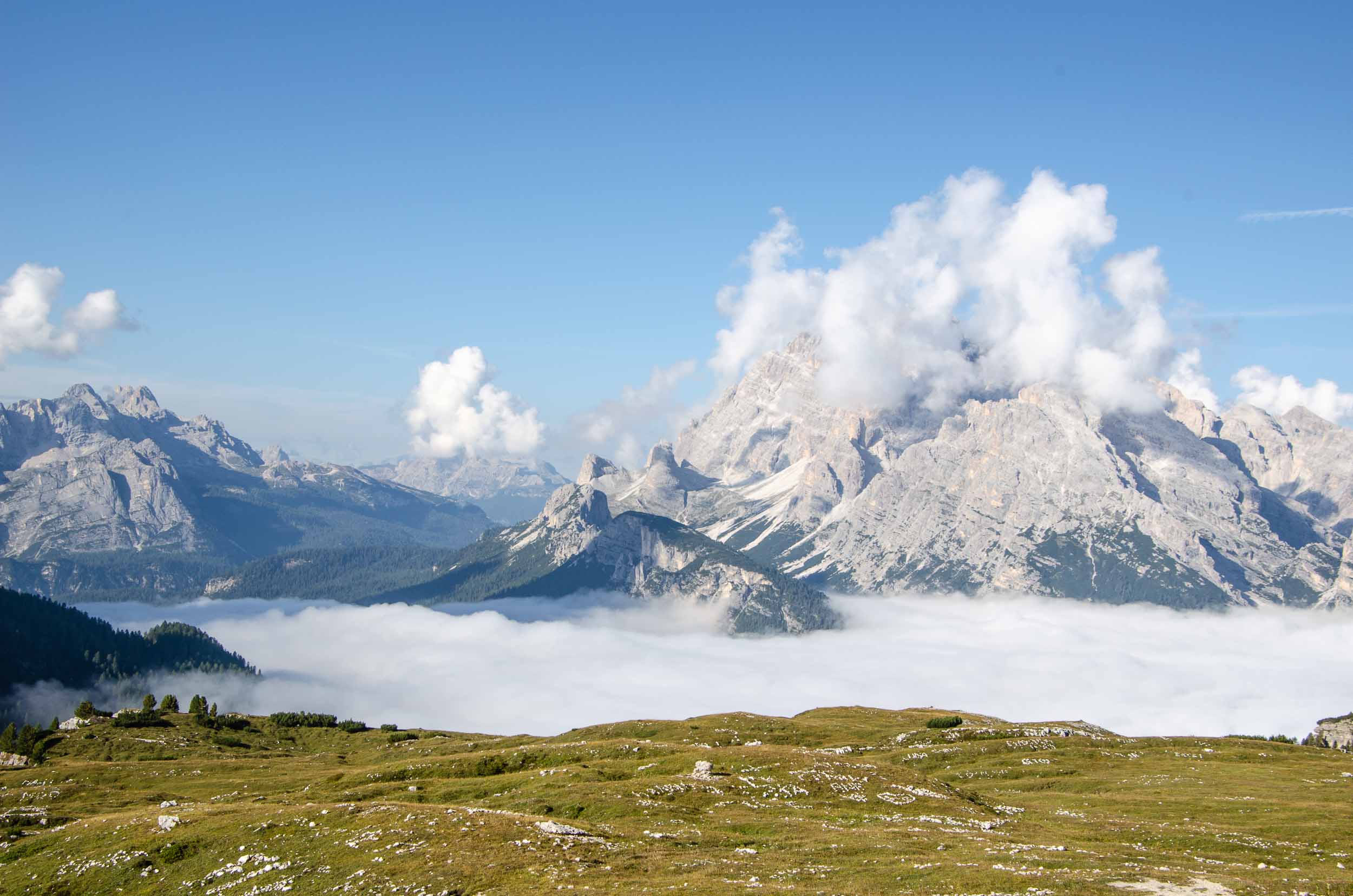 Drei Zinnen in de Dolomieten