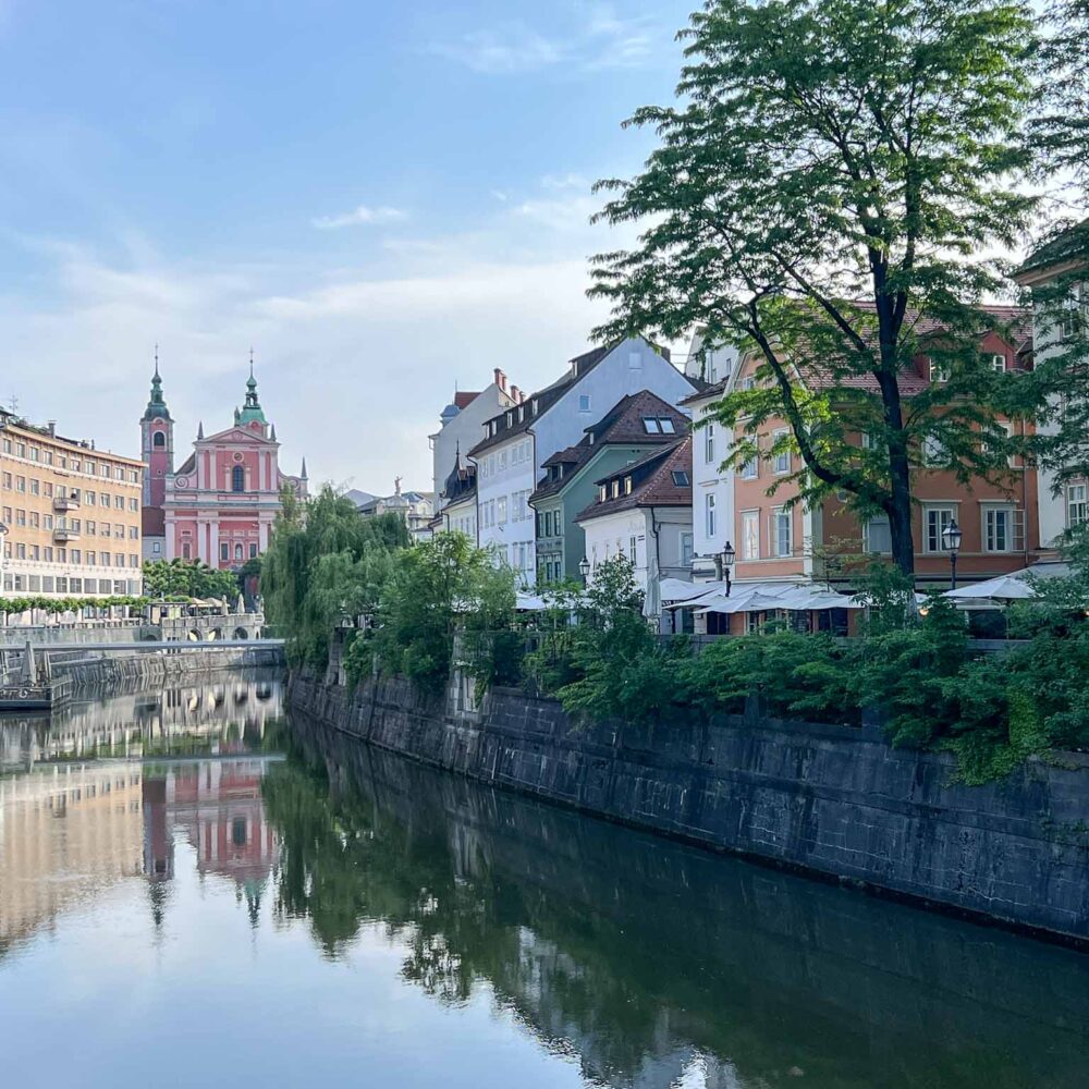 Ljubljana rivier
