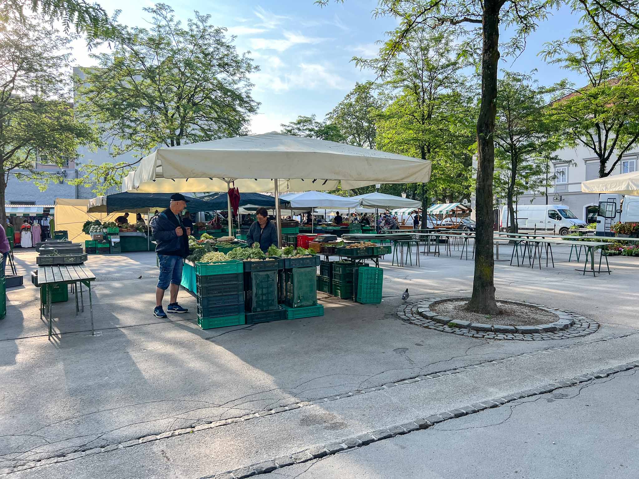 Markt van Ljubljana