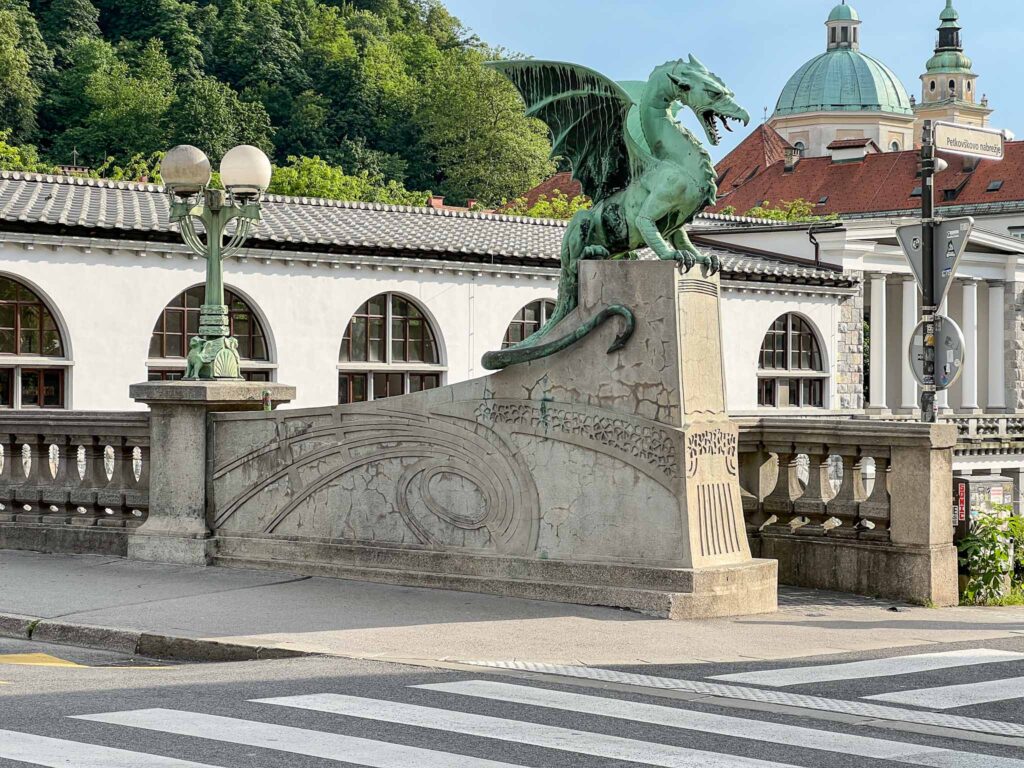 Dragon bridge Ljubljana