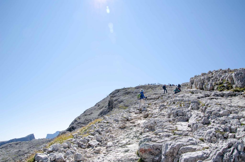 Cinque Torri naar Nuvolau